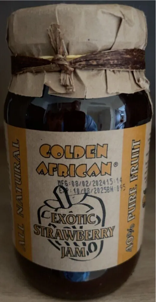 Exotic strawberry jam