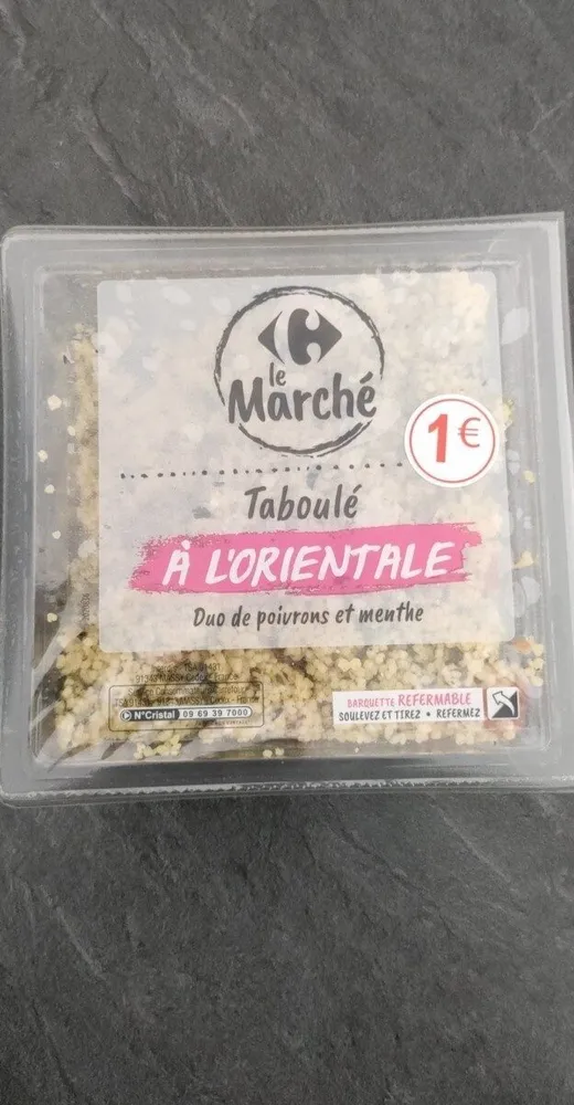 Taboulé a l'orientale