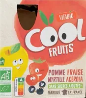 Compote pomme fraise myrtille acerola