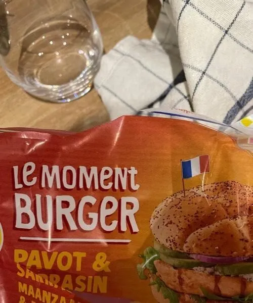Pain burger sarrasin pavot