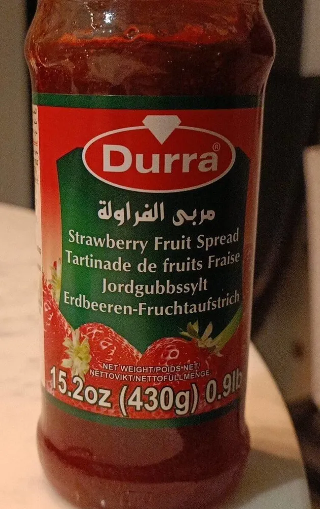 Taetinade de fruits fraise