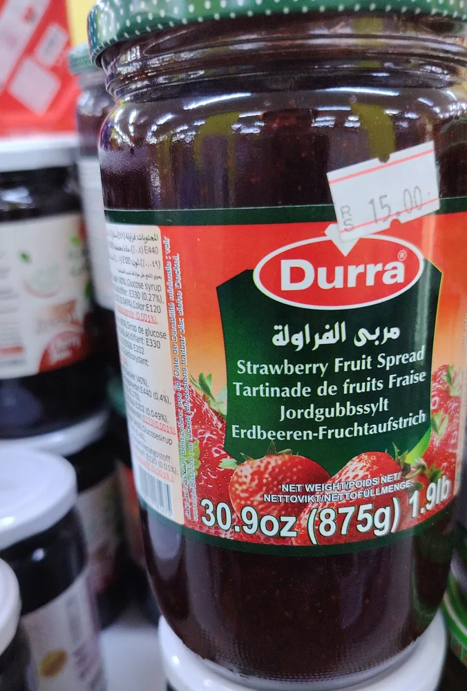 Strawberry Fruit Spread