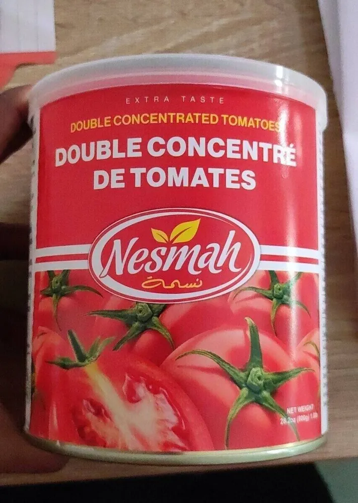 Double concentré de tomates