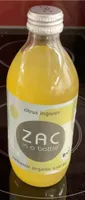 ZAC in a bottle authentic organic energy