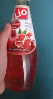 Pomegranate Basil Seed Drink
