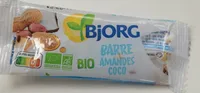Barre bio amandes coco