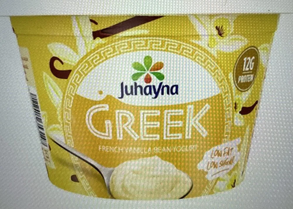 Vanilla Greek yogurt