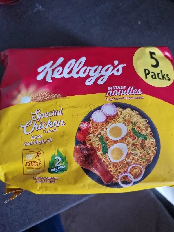 Kelloggs instant noodles special chicken flavor