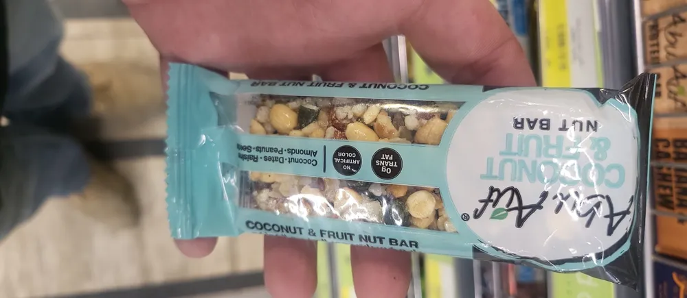 Coconut & Fruit Nut Bar