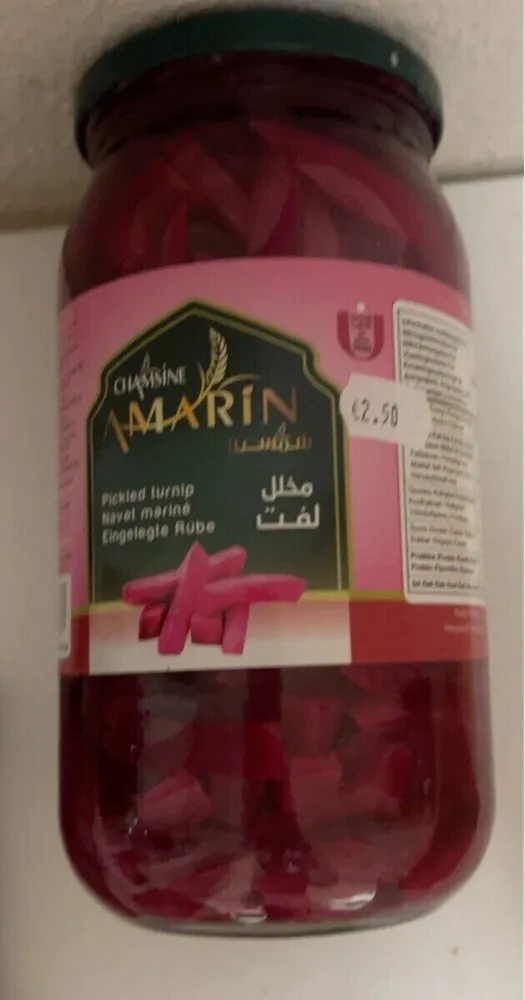 Pickled turnip