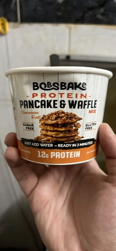 Protein Pancake & Waffle Mix Cinnamon Roll
