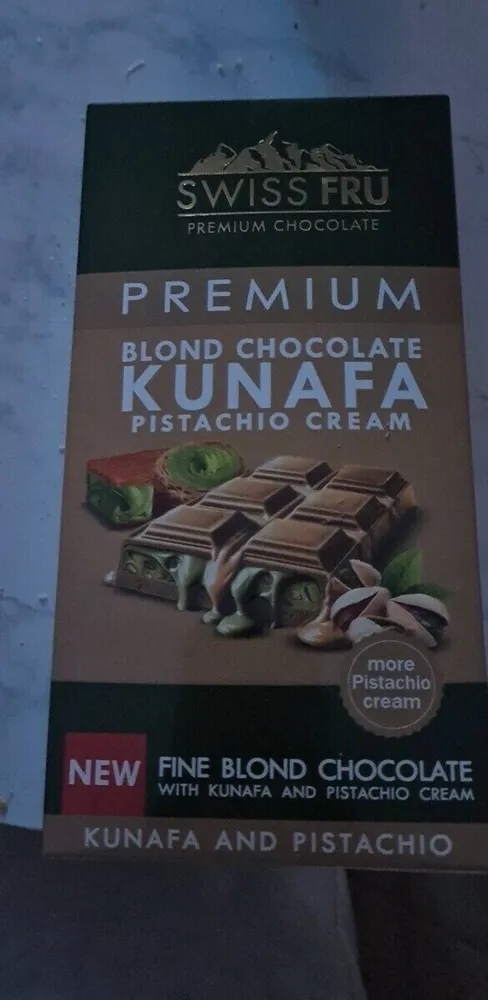 Blond Chocolate Kunafa