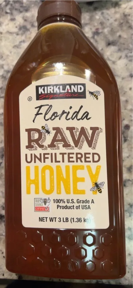 Florida raw unfiltered honey