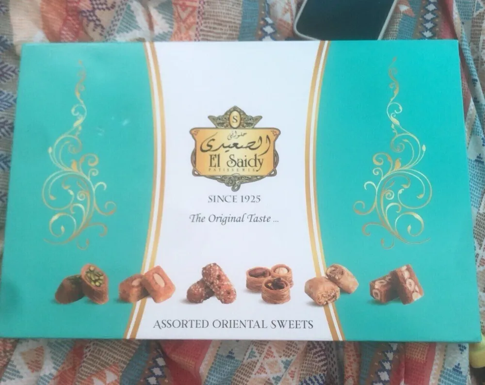 Assorted oriental sweets
