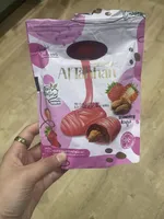 Dates With Strawberry Chocolate With Almonds
