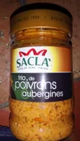 Trio de poivrons aubergines