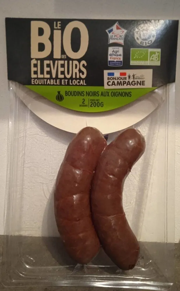 Boudin noir aux oignons