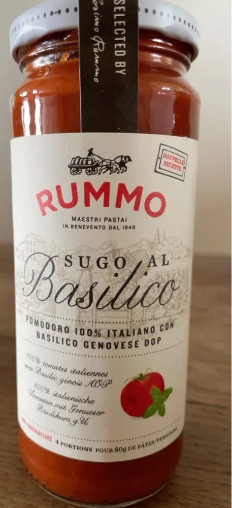 Sugo al basilico