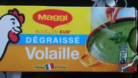 bouillon kub de volaille dégraissé
