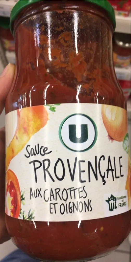 Sauce provençale aux carottes et oignons