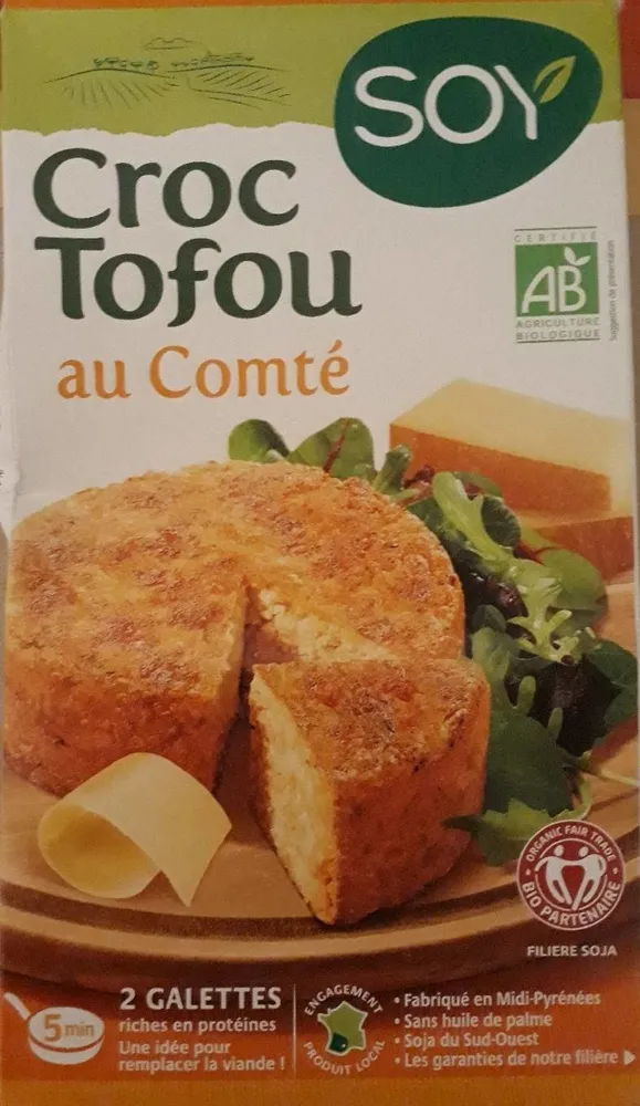Croc Tofou au comté