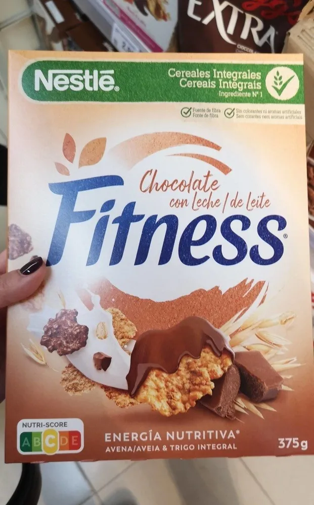 Fitness chocó con leche