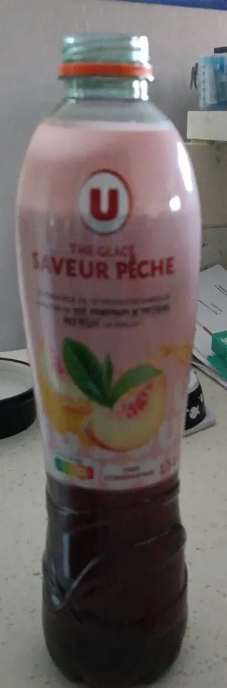 Thé glacé saveur pêche