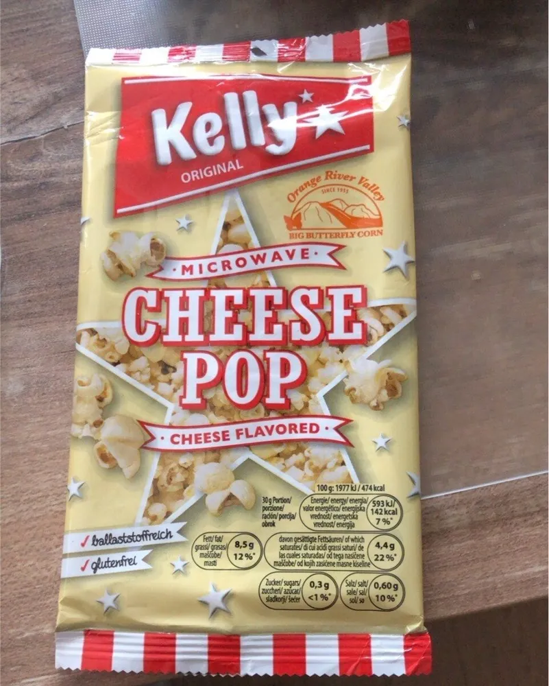 CHEESE POP CORN