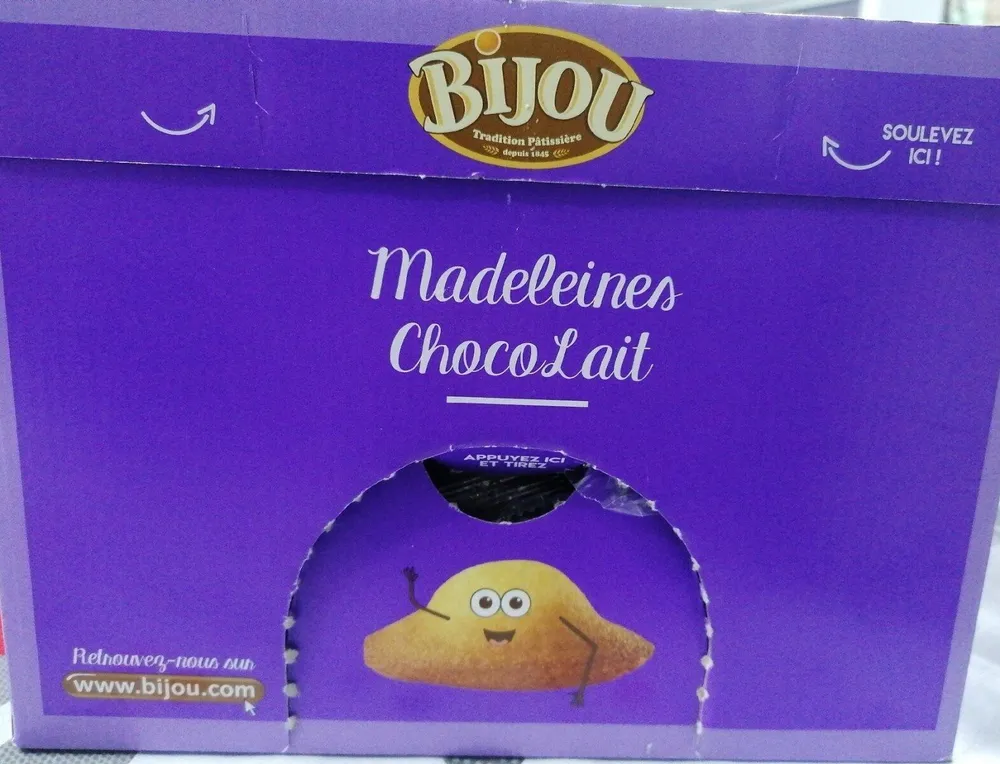 Madeleine chocolait