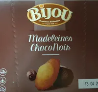Madeleines chocolat noir