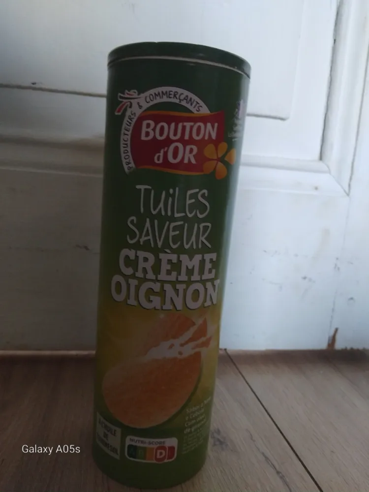 Tuiles saveur Crème oignon