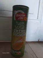 Tuiles saveur Crème oignon