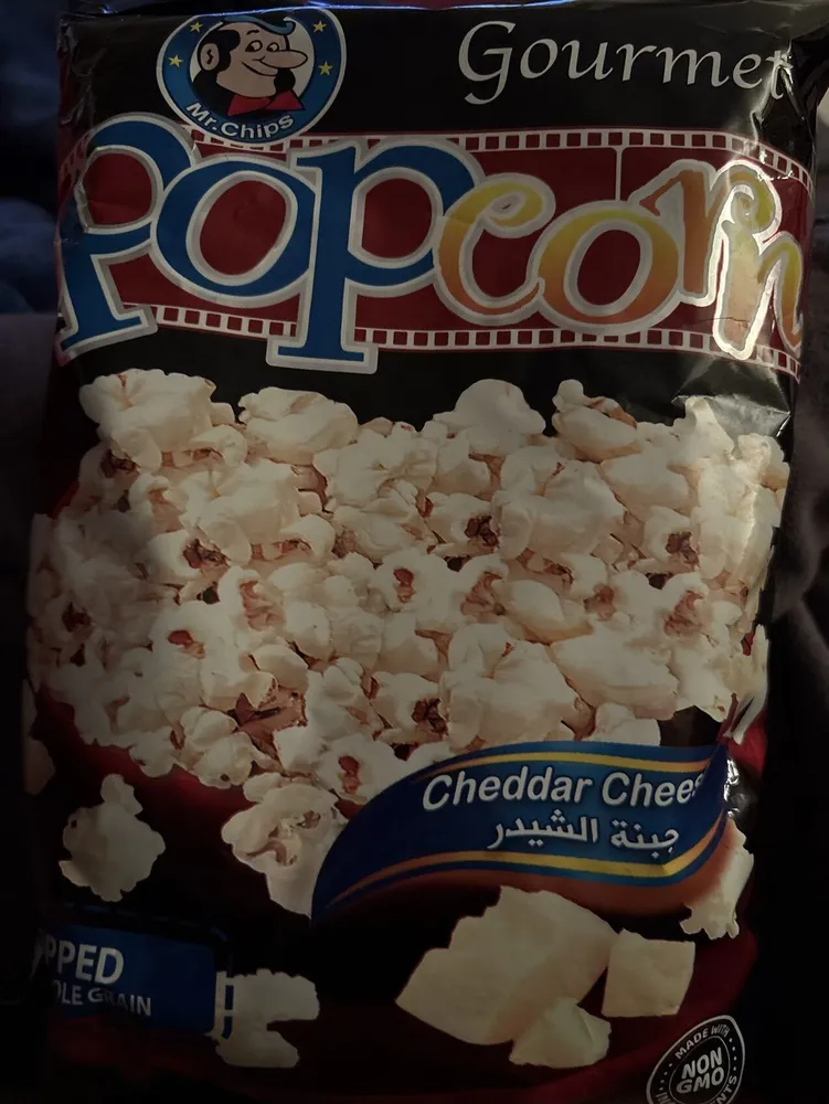 Cheddar Cheese Popcorn