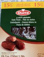 Pasta de dátiles