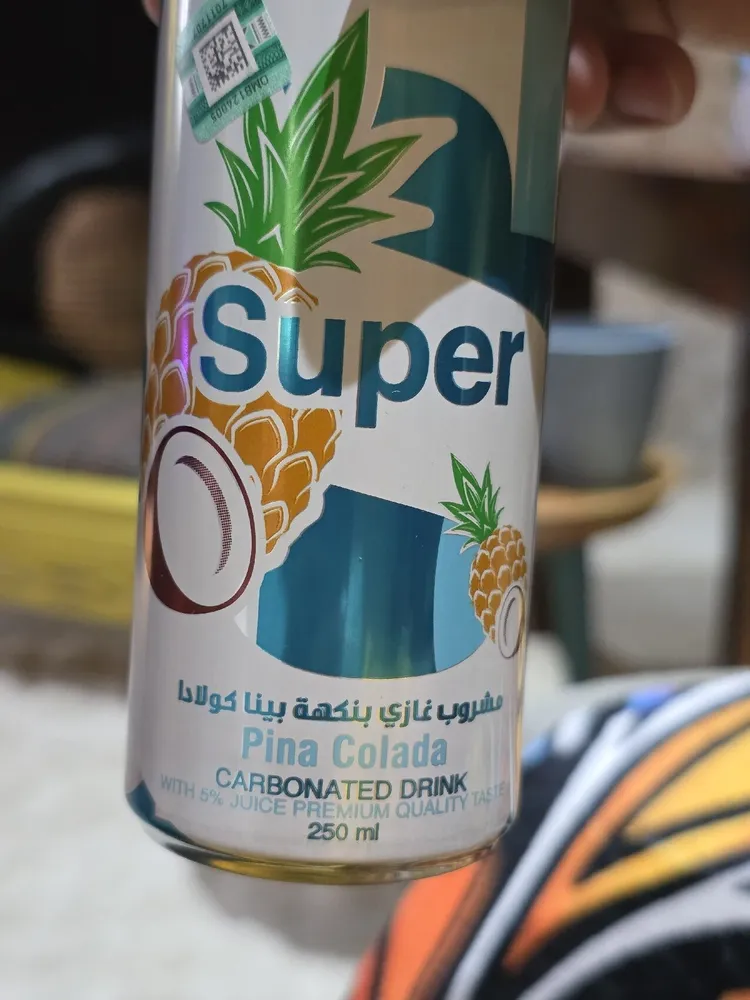Pina Colada Carbonated Drink