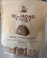Diamond Twist Chocolate Milk Chocolate Bonello Kunafa