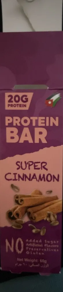 Super Cinnamon Protein Bar
