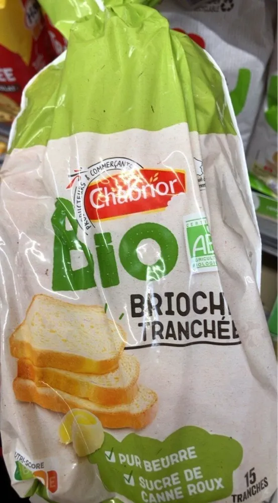 Bio brioche tranchee