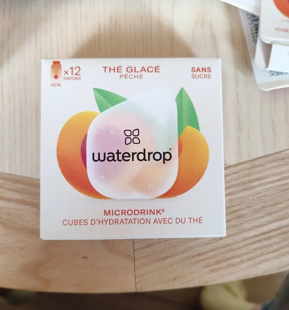 Waterdrop Thé Glacé Pêche