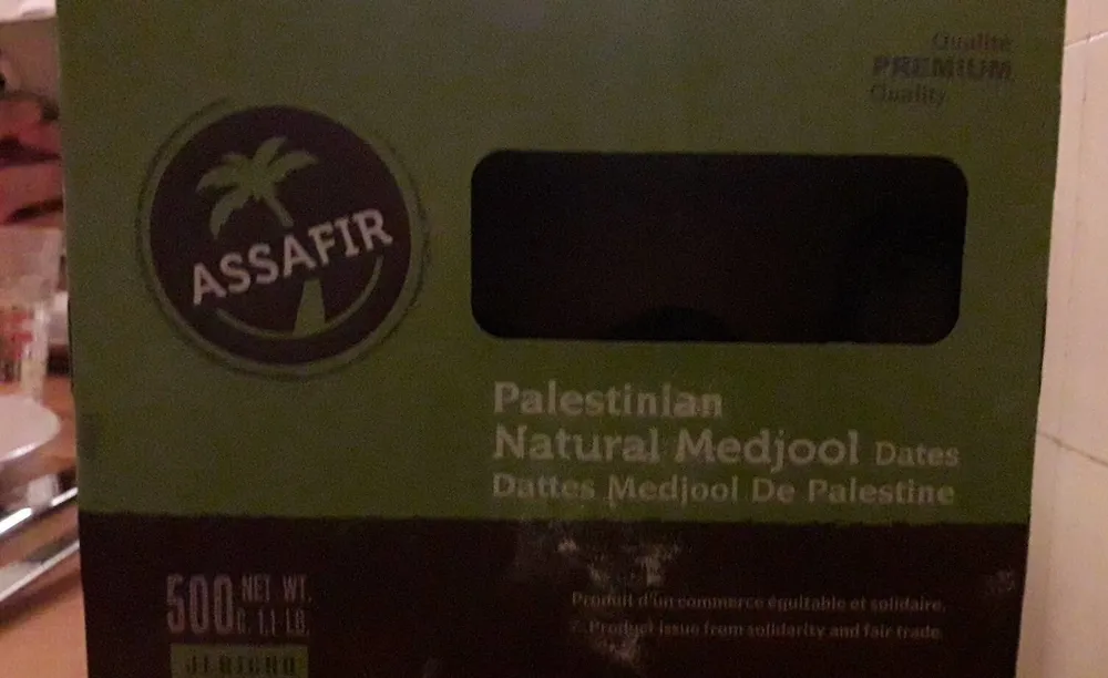 Dattes medjool de palestine