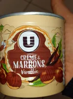 Crème de marrons vanillée