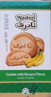 Cookie with banana flavour