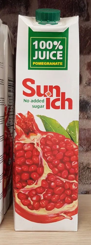 Jus de grenade sans sucre ajouté