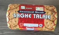 Wholegrain Biscuits Saghe Talaee Mino 200 G