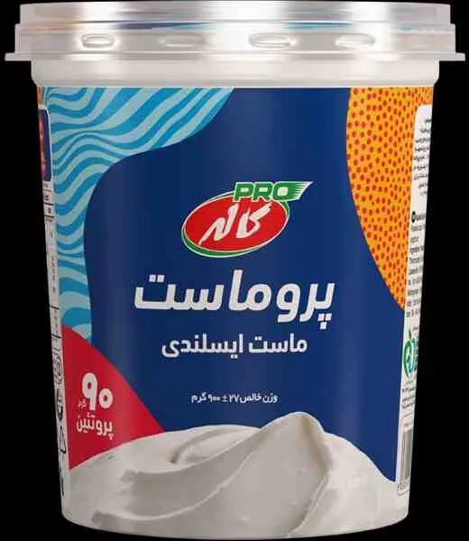 Pro Kaleh Iceland Yogurt (Sykr, with 8% Casein and 2% Whey protein)
