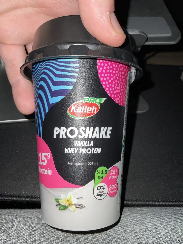Vanilla Whey Protein Shake
