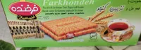 Biscuit saveur Cardamome saupoudré de sésame