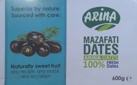 Mazafati dates