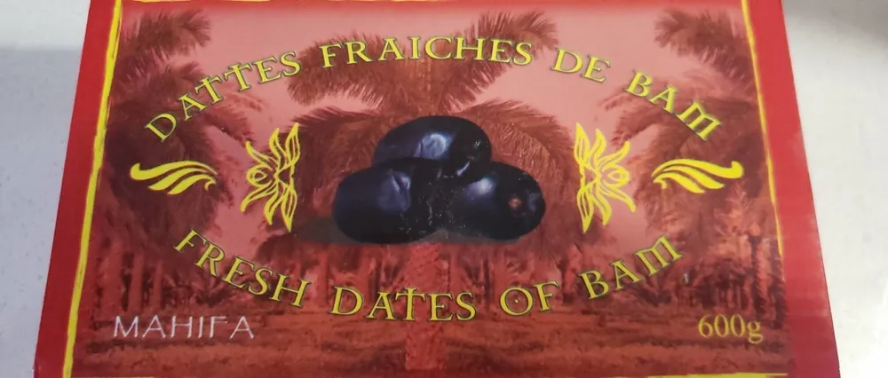 Dattes fraîches de bam