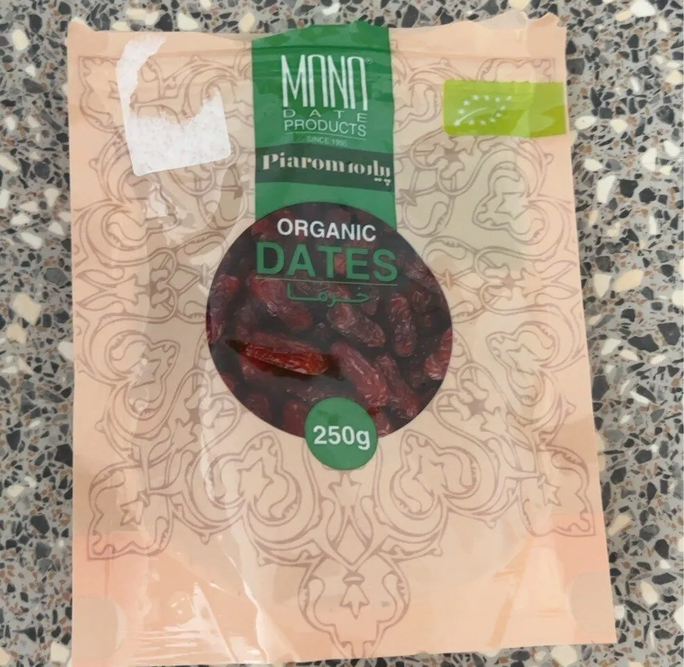 Organic dates